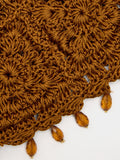 Gorro Macramé Con Cuentas