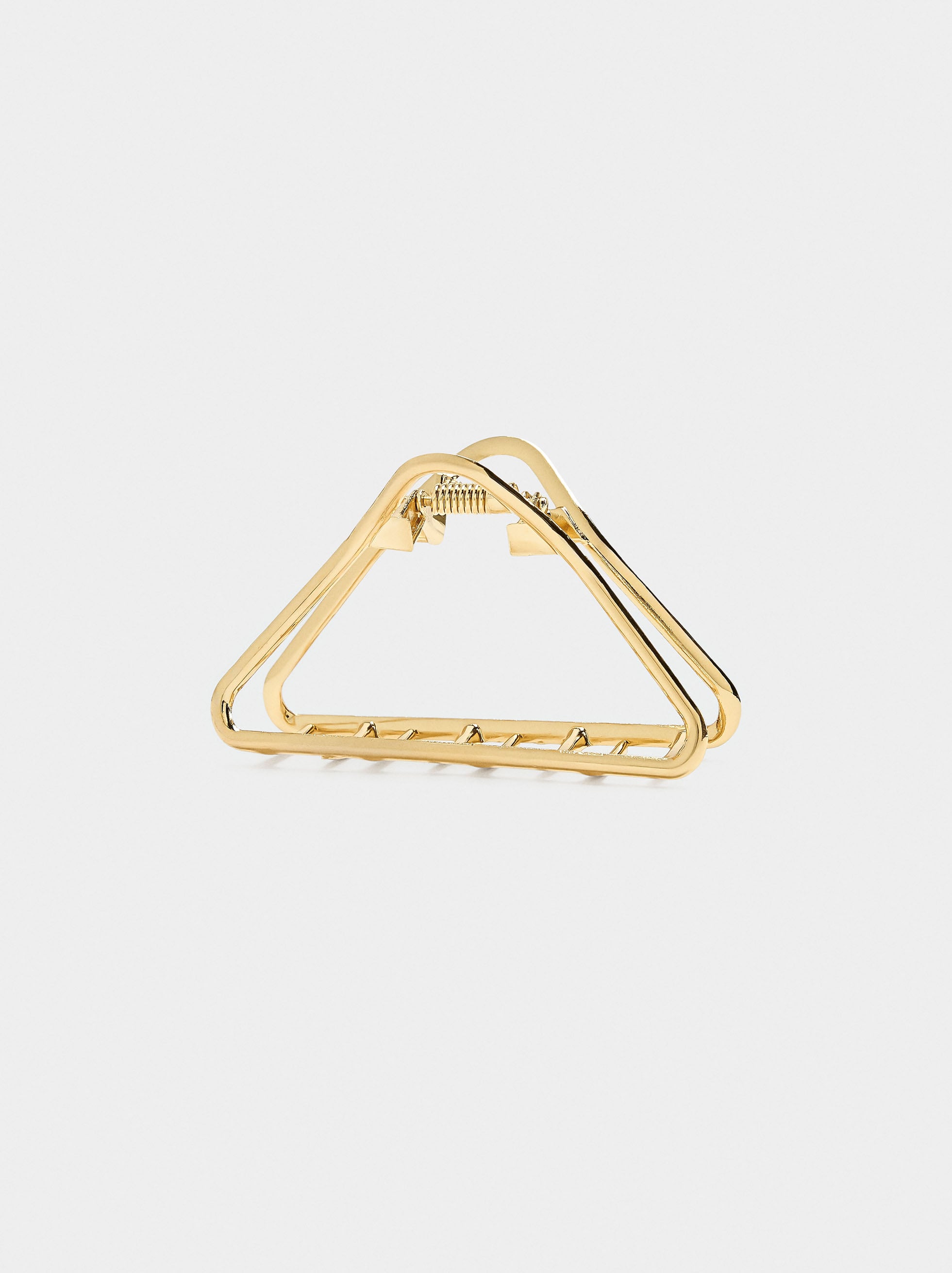 Pinza De Pelo Con Forma Triangular