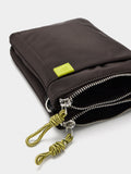 Bolso Bandolera Doble De Nylon