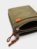 Bolso Bandolera Doble De Nylon