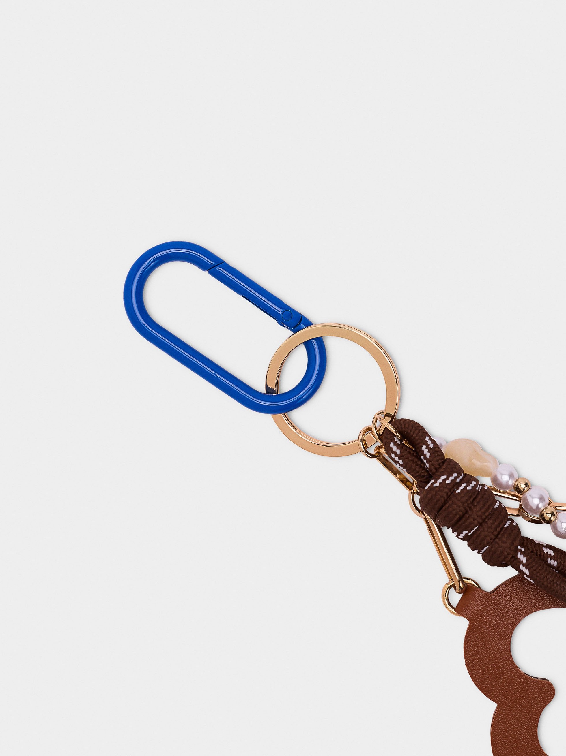 Llavero Charm Con Corazón Y Estrella