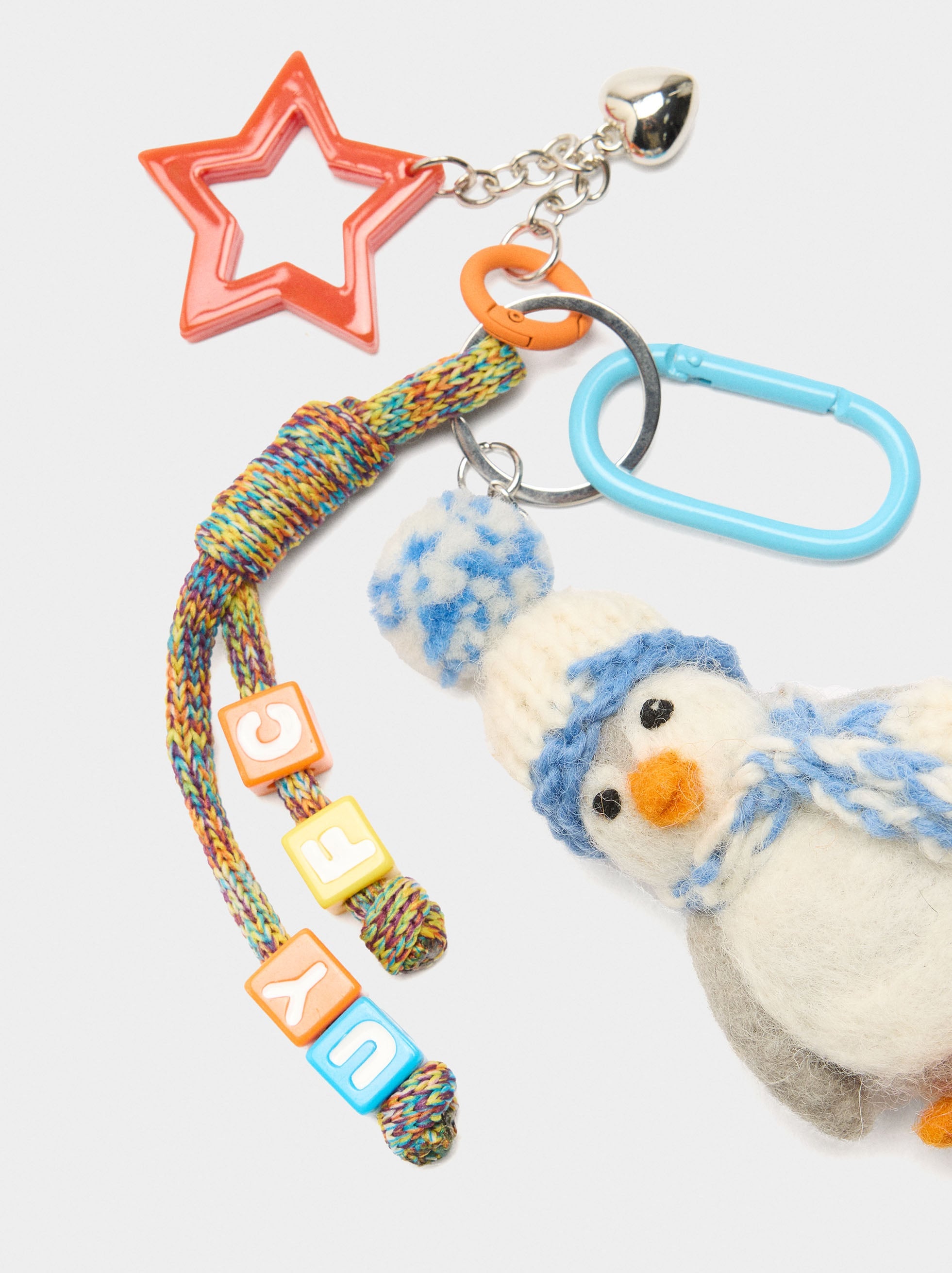Llavero Charm Pingüino