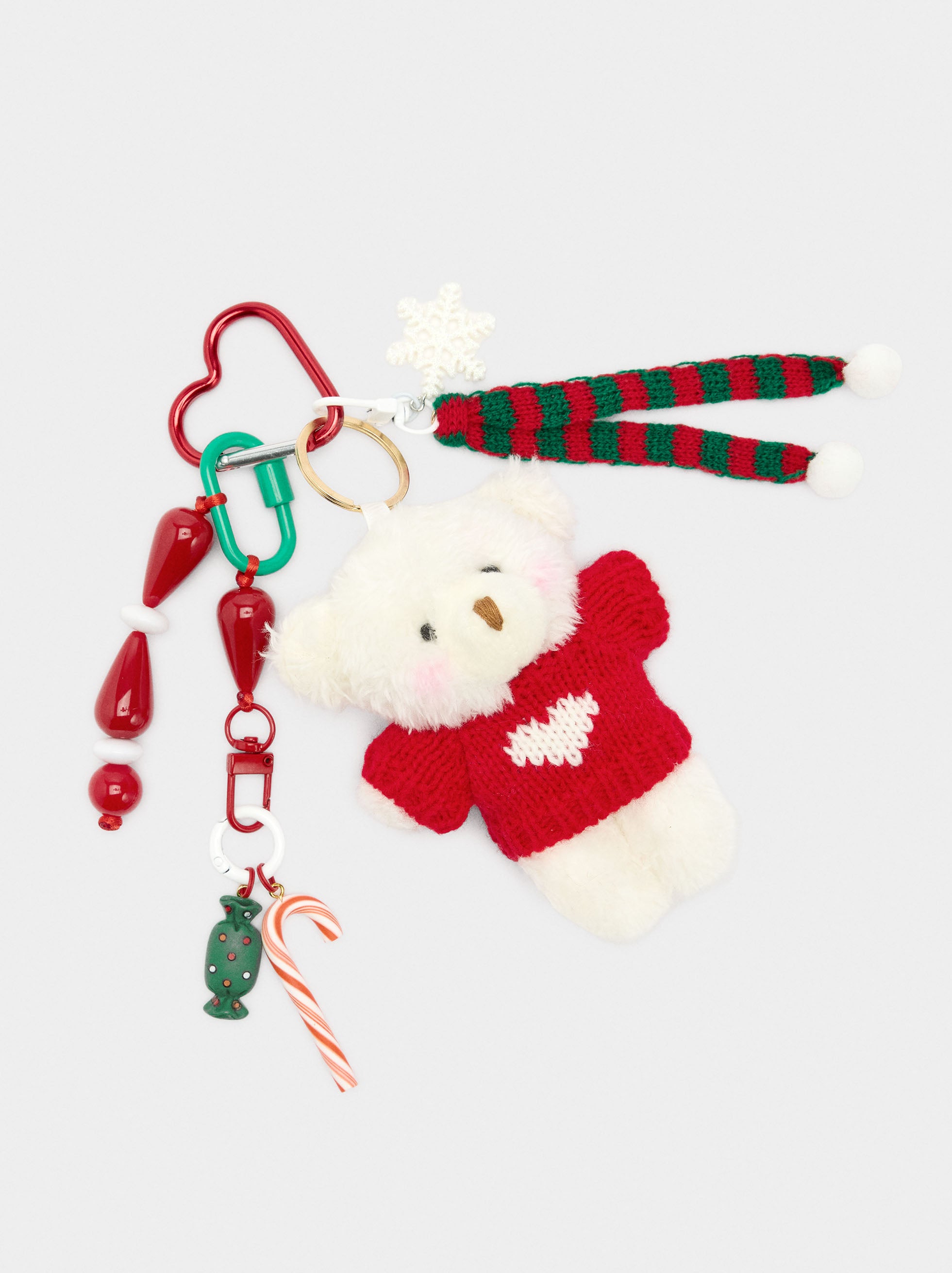 Llavero Charm Navidad - The Bear Collection
