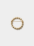 Broche Redondo Con Perlas