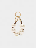 Llavero Charm Con Perlas