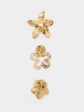 Set De Broches Flores