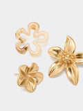 Set De Broches Flores
