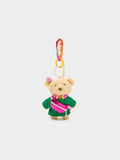Llavero Charm Oso Con Auriculares