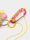 Llavero Charm Oso Con Auriculares