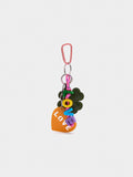 Llavero Charm Corazón Y Trébol