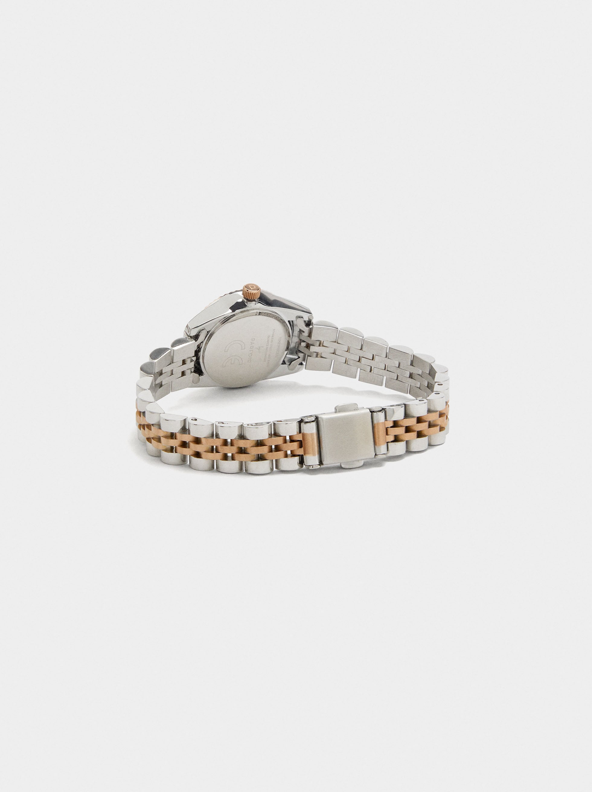 Reloj Con Pulsera De Acero Inoxidable
