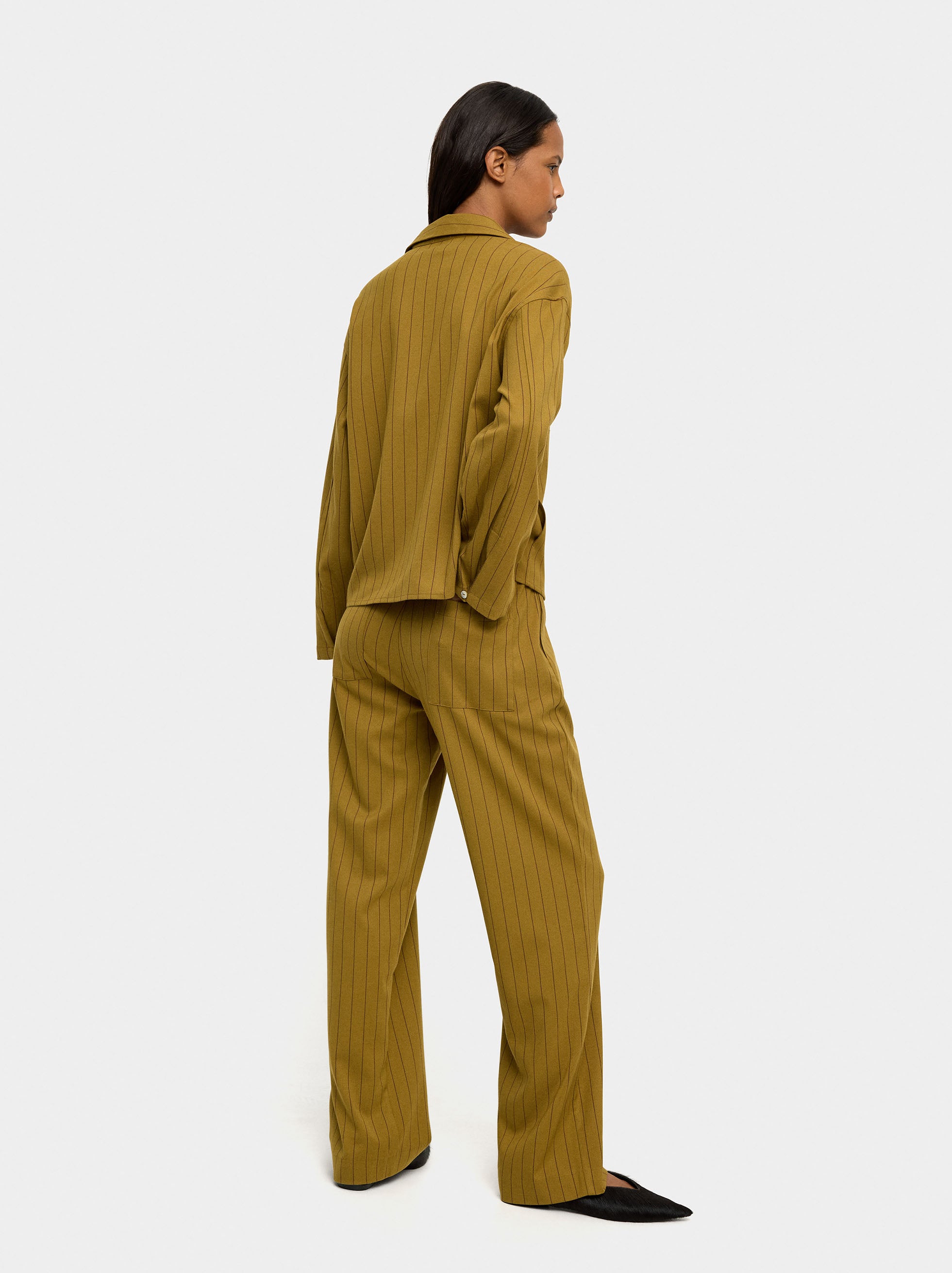 Camisa Con Raya Diplomática