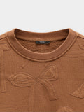 Sudadera Con Lazos Bordados