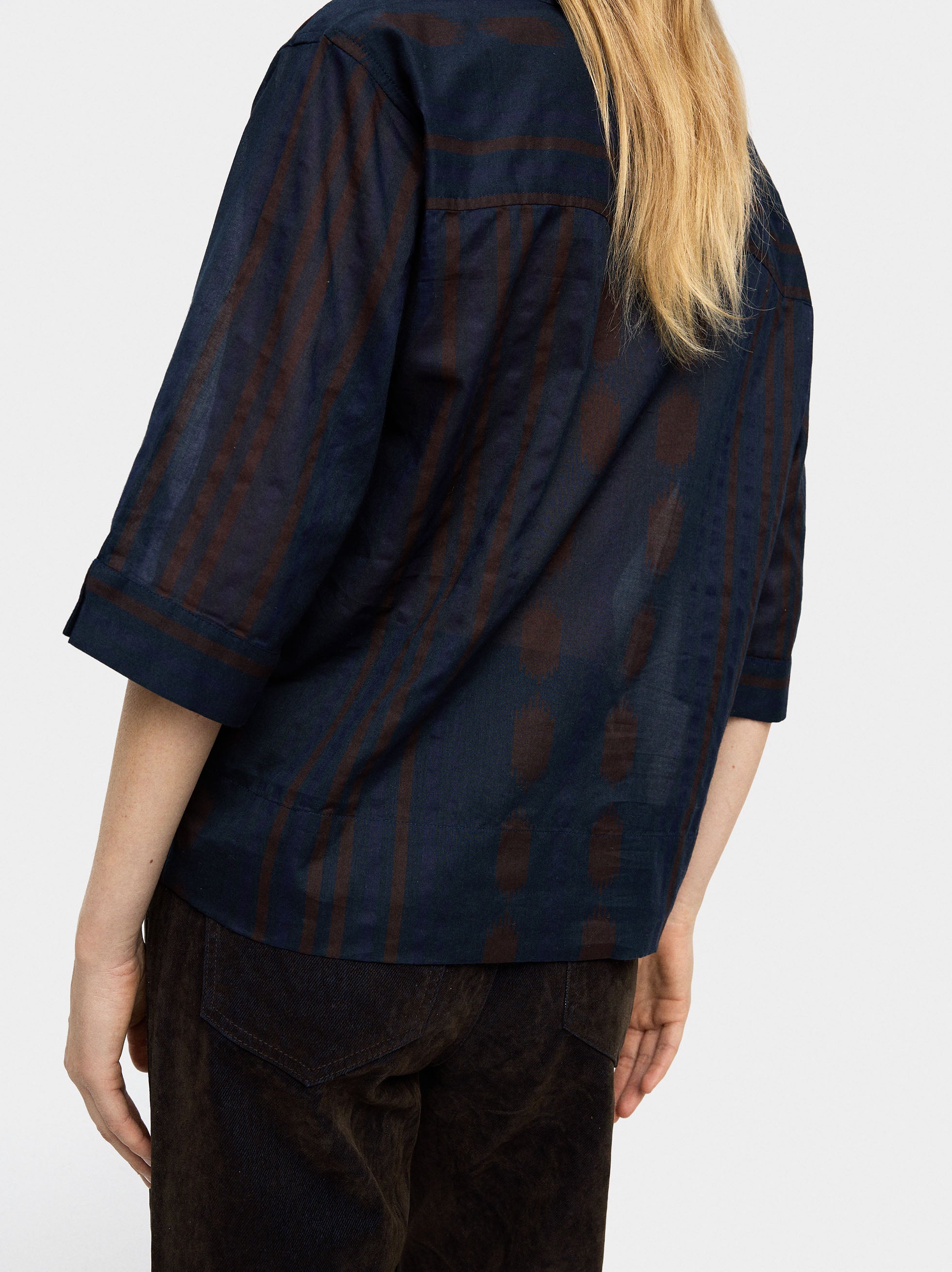 Camisa Estampada 100 % Algodón