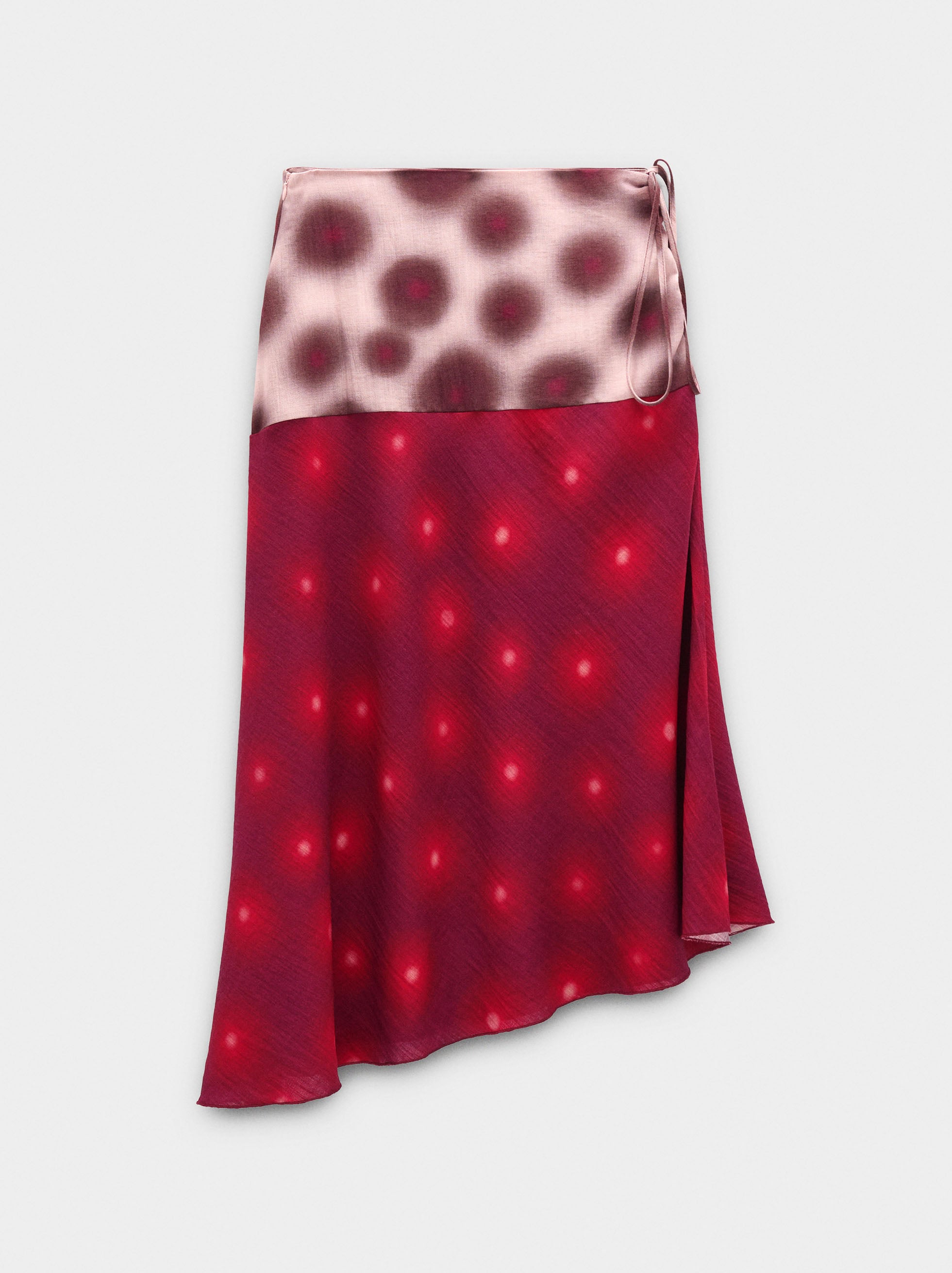 Falda Asimétrica Estampada
