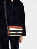 Bolso Bandolera Detalles De Piel
