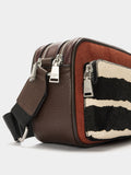 Bolso Bandolera Detalles De Piel
