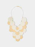 Collar Con Multicículos Bicolor