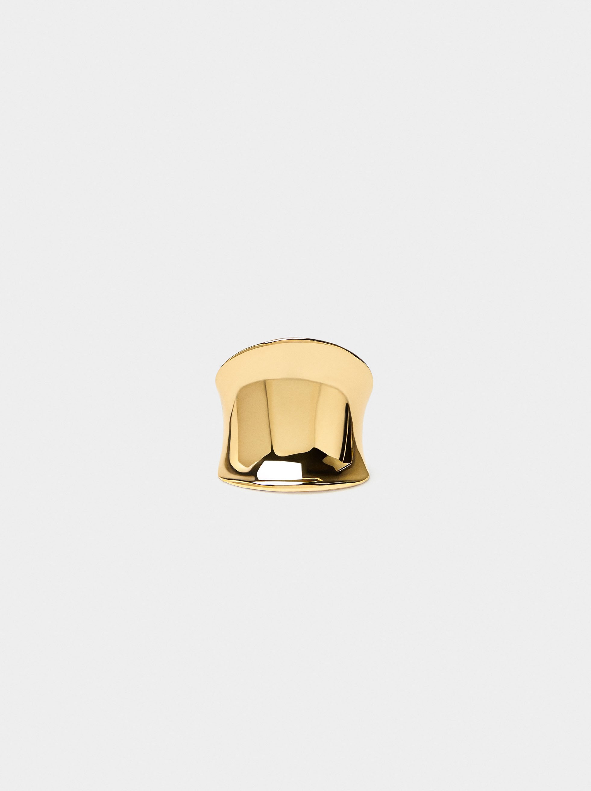Anillo Ancho Curvo