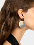 Pendientes Redondos Bicolor
