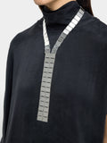 Collar Doble Con Rectángulos