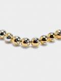 Collar Con Esferas Bicolor