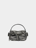 Bolso Bandolera Con Estampado Animal