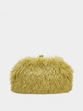 Bolso Efecto Pelo Con Asa De Cadena