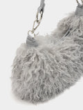 Bolso De Hombro Efecto Pelo