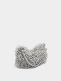 Bolso De Hombro Efecto Pelo