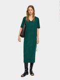 Vestido Midi De Punto Con Tira