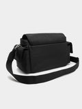 Bolso Bandolera De Nylon Con Solapa