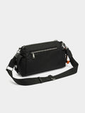 Bolso Bandolera De Nylon Con Colgante