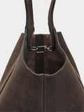 Bolso Bombonera De Ante