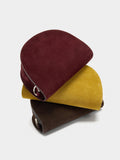 Bolso Bandolera De Ante Con Solapa