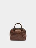 Bolso Bowling Efecto Craquelado