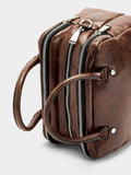 Bolso Bowling Efecto Craquelado