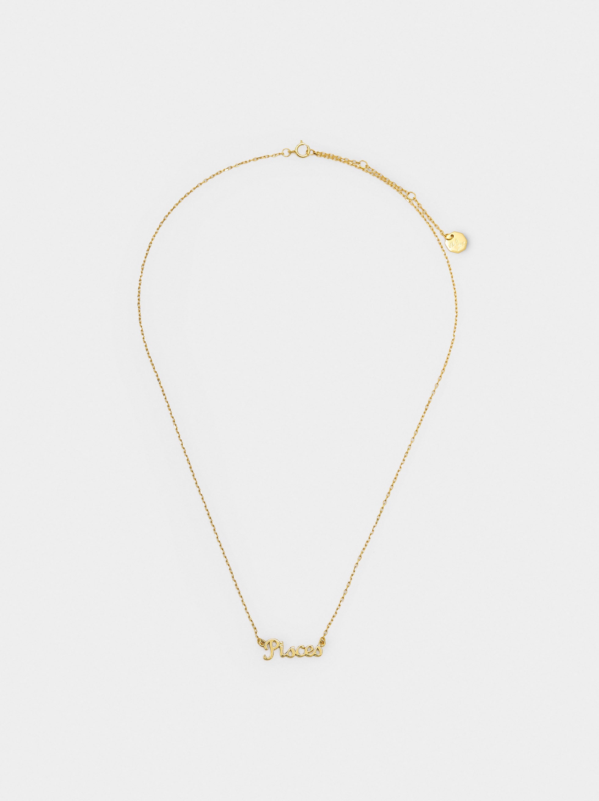 Collar Signo Del Zodíaco Piscis - Plata De Ley 925
