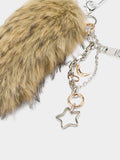 Llavero Charm De Efecto Pelo