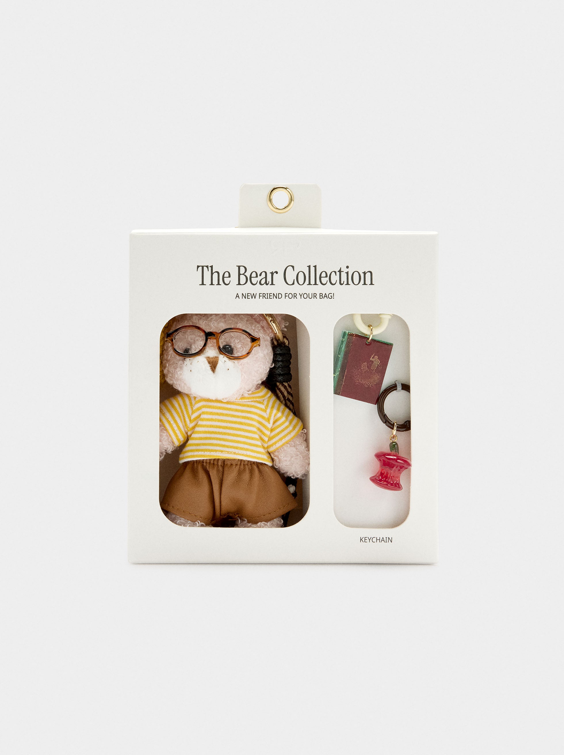 Llavero Charm Intelectual - The Bear Collection