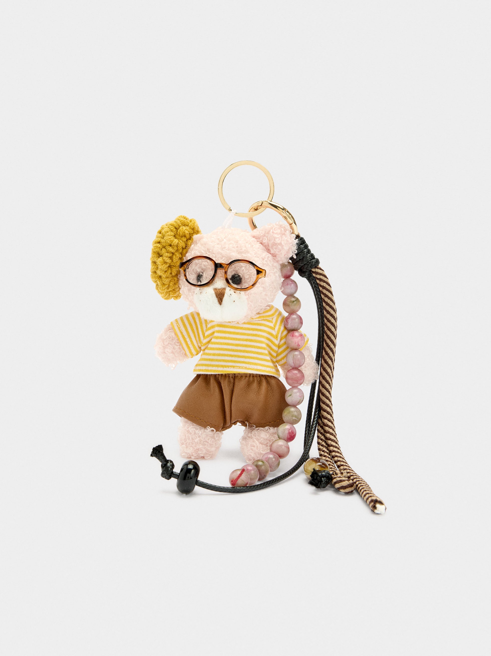 Llavero Charm Intelectual - The Bear Collection