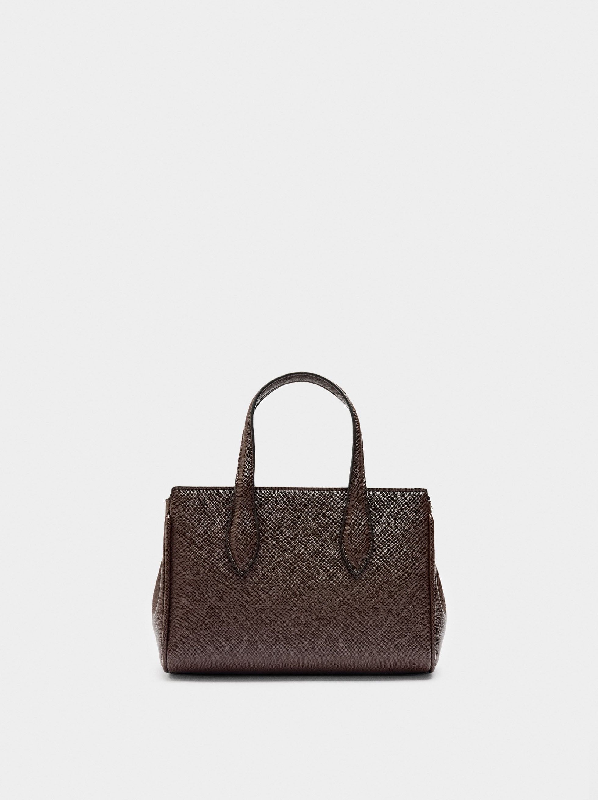 Bolso Tote Con Textura S