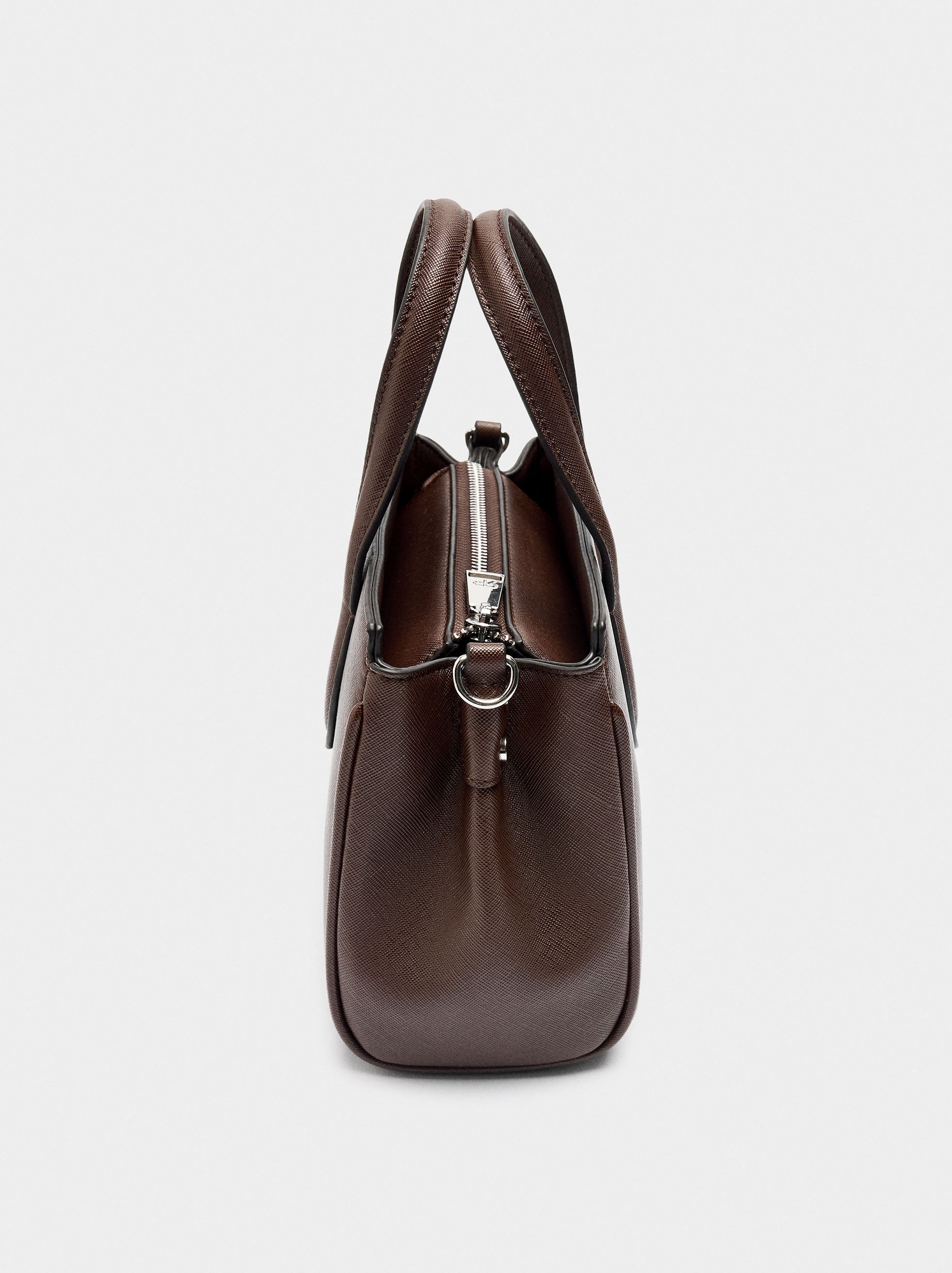 Bolso Tote Con Textura S