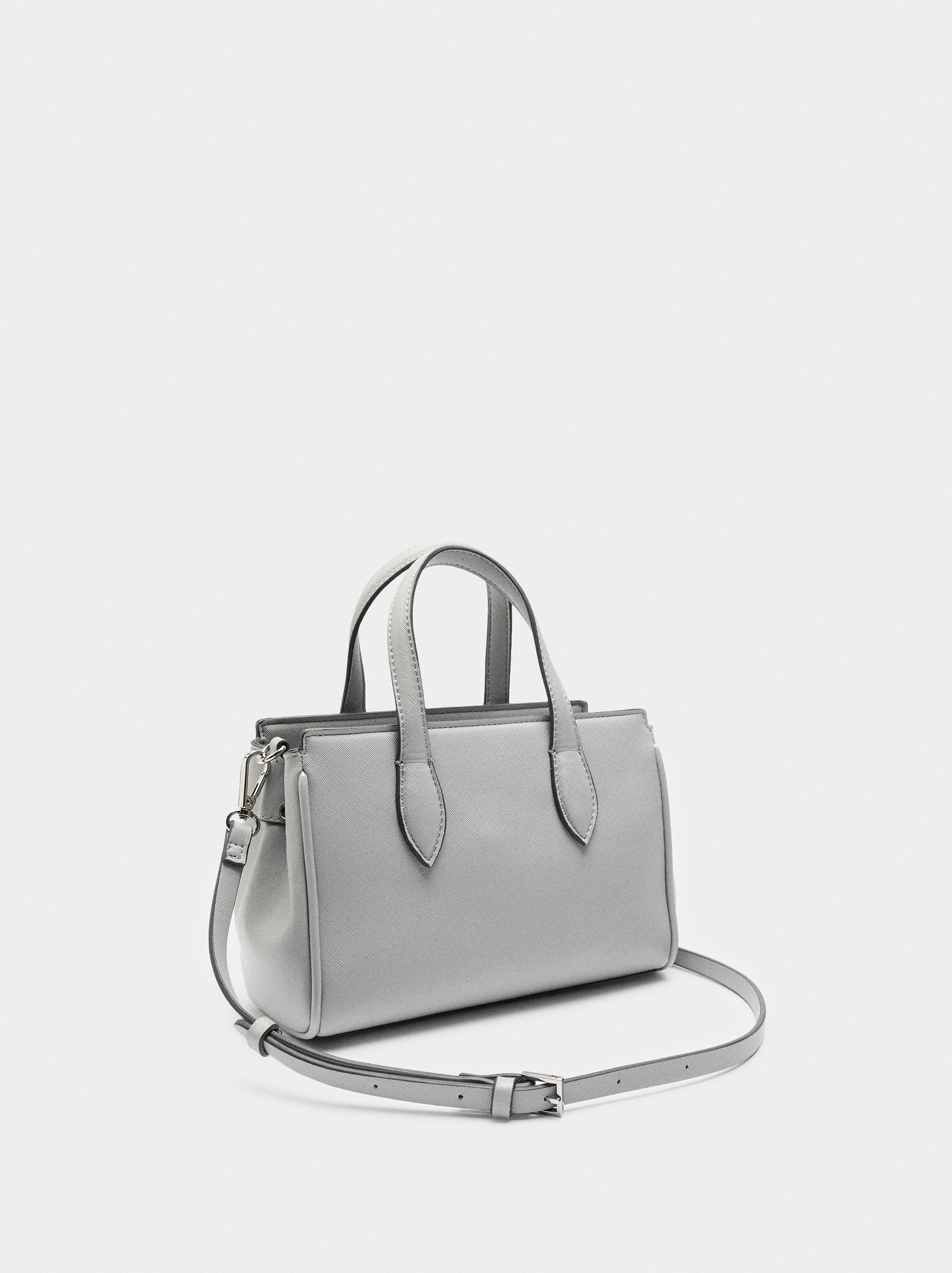 Bolso Tote Con Textura S