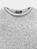Jersey De Punto De Manga Corta Con Lentejuelas