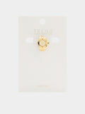Anillo De Reloj Con Acero Dorado