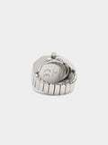 Anillo De Reloj Con Acero Plateado