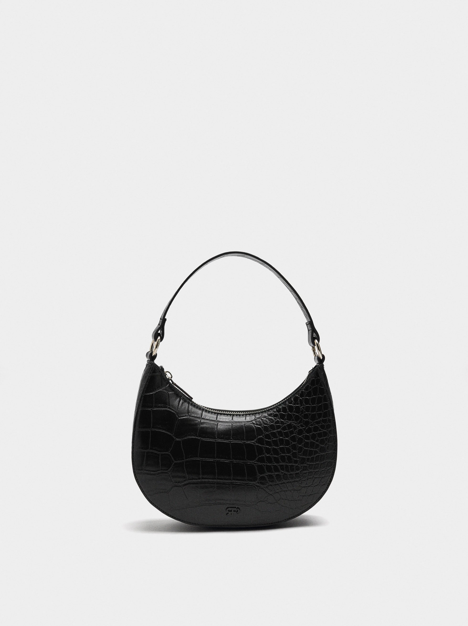 Bolso De Hombro Con Grabado Animal