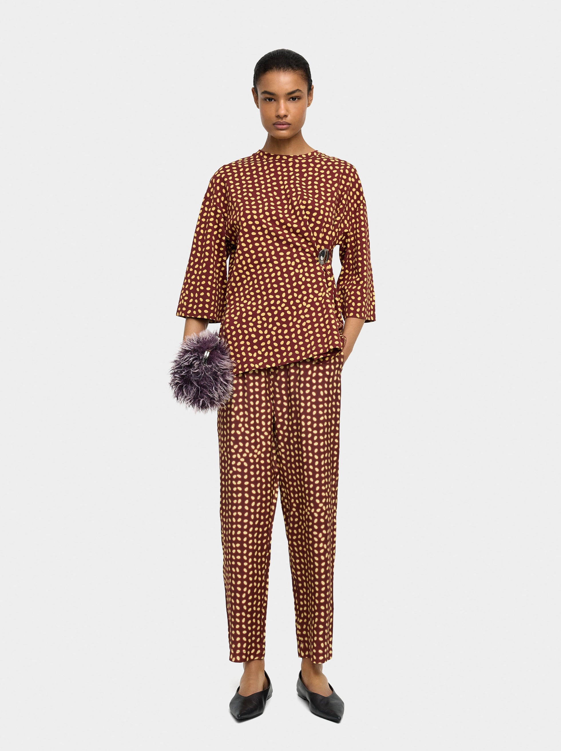 Pantalón Fluido Estampado