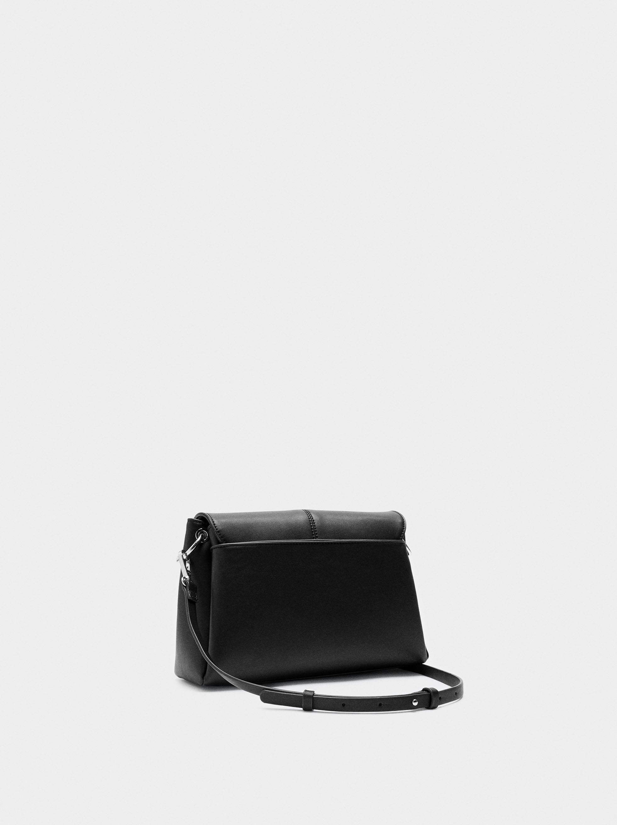 Bolso De Mano Con Bandolera